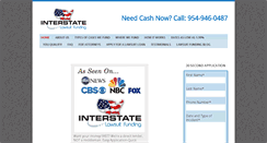 Desktop Screenshot of interstatelawsuitfunding.com